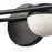 Atlas Lighting Nelly 31'' Wide 4Lt Vanity Light, Matte Black/White