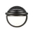 Atlas Lighting Nelly 5'' Wide 1Lt Vanity Light, Matte Black/White