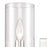 Atlas Lighting Oakland 13.5'' Wide 2Lt Vanity Light, Chrome/Clear