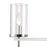 Atlas Lighting Oakland 23'' Wide 3Lt Vanity Light, Chrome/Clear