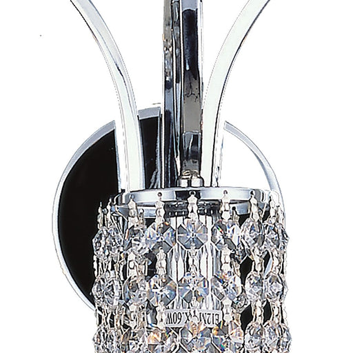Atlas Lighting Optix 23'' Wide 3Lt Vanity Light, Chrome/Clear