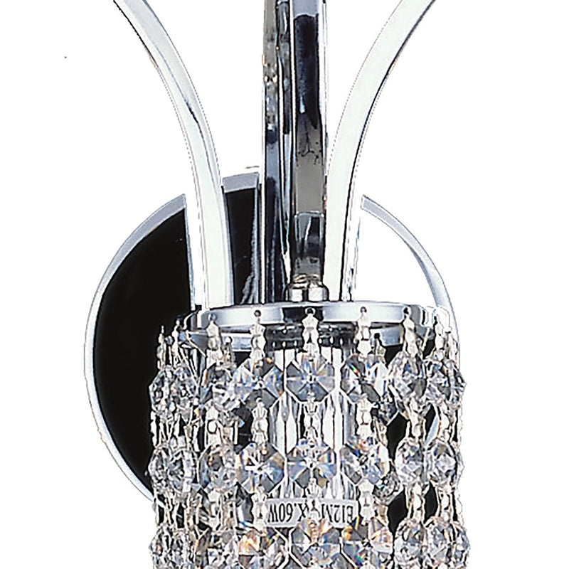 Atlas Lighting Optix 23in 3-Light Vanity Light | Modern Polished Chrome and Clear Glass | Bathroom & Powder Room | 23 x 3 x 12 in | Model WL11386-CH