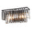 Atlas Lighting Palacial 15'' Wide 2Lt Vanity Light, Bronze/Clear