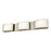 Atlas Lighting Pandora 25.25'' Wide 3Lt Vanity Light, Nickel/White