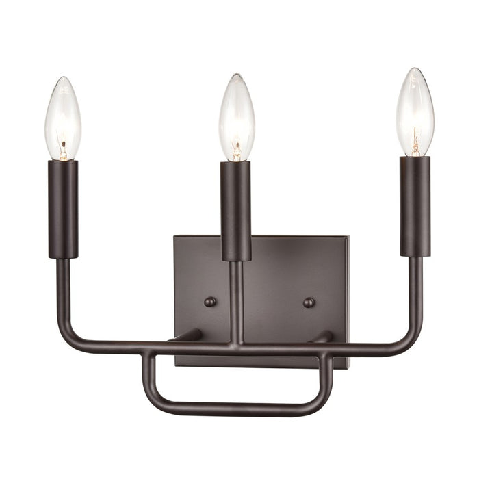 Atlas Lighting Park Slope 13'' Wide 3Lt Vanity Light, Bronze