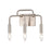Atlas Lighting Park Slope 13''W 3Lt Vanity Light, Brushed Nickel