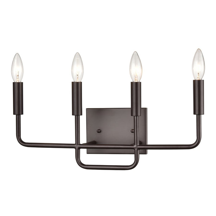 Atlas Lighting Park Slope 18.5'' Wide 4Lt Vanity Light, Bronze