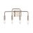 Atlas Lighting Park Slope 18.5'' Wide 4Lt Vanity Light, Nickel