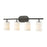 Atlas Lighting Pemlico 28'' Wide 4Lt Vanity Light, Bronze/White