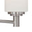 Atlas Lighting Pittman 24'' Wide 4Lt Vanity Light, Nickel/White
