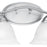 Atlas Lighting Prestige 17'' Wide 2Lt Vanity Light, Nickel/White