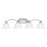 Atlas Lighting Prestige 36'' Wide 4Lt Vanity Light, Nickel/White