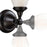 Atlas Lighting Quinton Parlor 7" 1Lt Sconce, Bronze/White