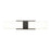 Atlas Lighting Reciprocate 25'' Wide 2Lt Vanity Light, Black/White