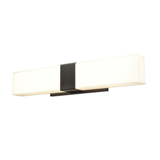 Atlas Lighting Reciprocate 25'' Wide 2Lt Vanity Light, Black/White