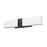 Atlas Lighting Reciprocate 25'' Wide 2Lt Vanity Light, Black/White