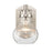 Atlas Lighting Salamanca 5.5'' Wide 1Lt Vanity Light, Nickel/Clear