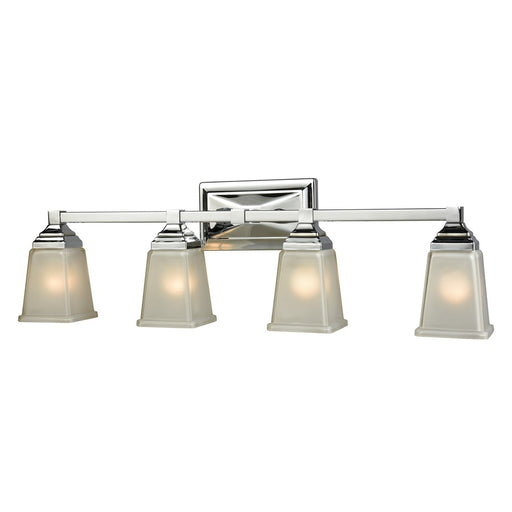 Atlas Lighting Sinclair 30'' Wide 4Lt Vanity Light, Chrome/White
