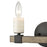 Atlas Lighting Stone Manor 12'' Wide 2Lt Vanity Light, Matte Black