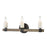 Atlas Lighting Stone Manor 21'' Wide 3Lt Vanity Light, Matte Black
