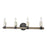 Atlas Lighting Stone Manor 30'' Wide 4Lt Vanity Light, Matte Black