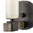Atlas Lighting Stone Manor 5'' High 1Lt Sconce, Matte Black