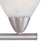 Atlas Lighting Tia 15.75''W 2Lt Vanity Light, Matte Nickel/White