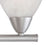 Atlas Lighting Tia 22.5'' Wide 3Lt Vanity Light, Matte Nickel/White