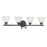 Atlas Lighting Tia 30.75'' Wide 4Lt Vanity Light, Bronze/White