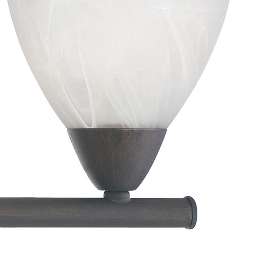 Atlas Lighting Tia 30.75'' Wide 4Lt Vanity Light, Bronze/White