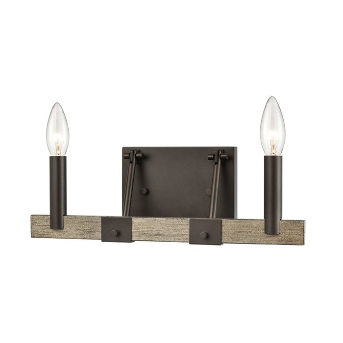 Atlas Lighting Transitions 14'' Wide 2Lt Vanity Light, Bronze