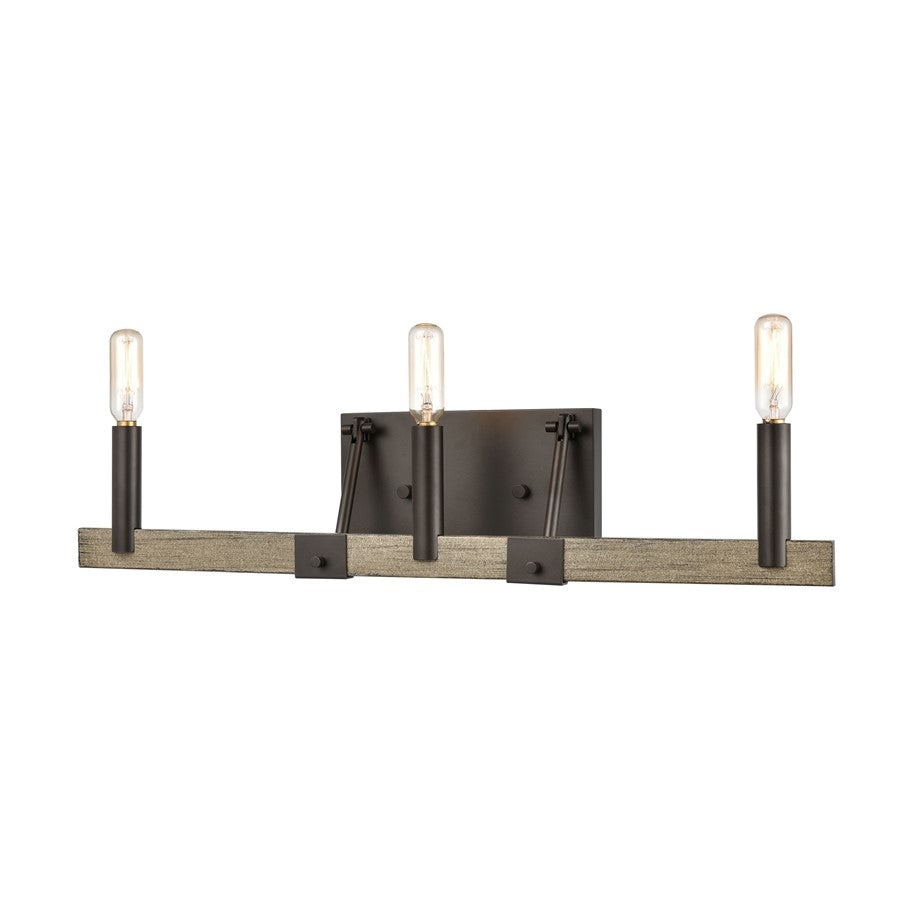 Atlas Lighting Transitions 22'' Wide 3Lt Vanity Light, Bronze