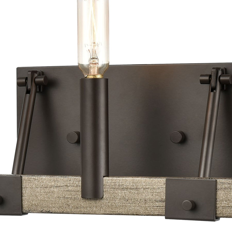 Atlas Lighting Transitions 22'' Wide 3Lt Vanity Light, Bronze