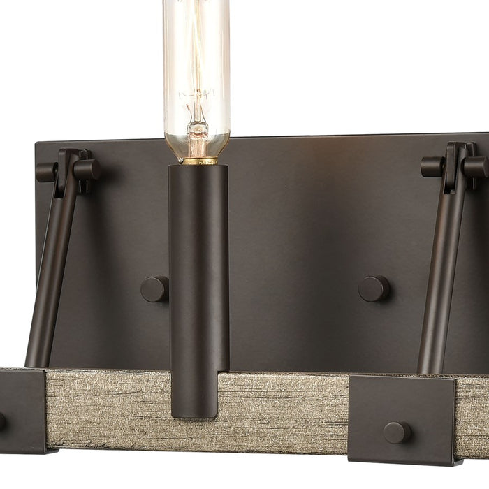 Atlas Lighting Transitions 22'' Wide 3Lt Vanity Light, Bronze