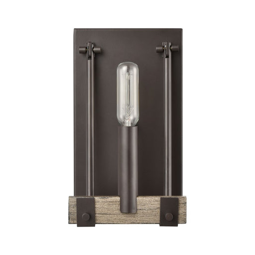 Atlas Lighting Transitions 9'' High 1Lt Sconce, Oil Rubbed Bronze