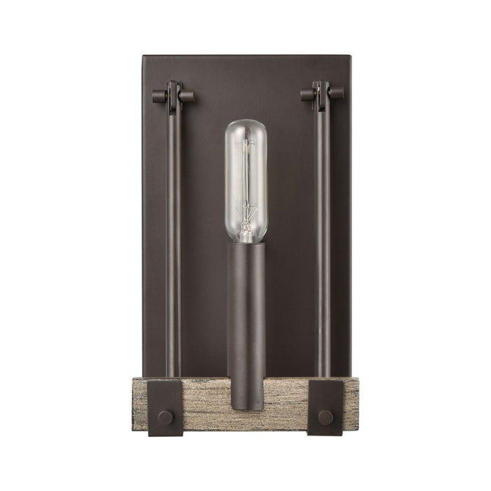 Atlas Lighting Transitions 9'' High 1Lt Sconce, Oil Rubbed Bronze