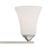 Atlas Lighting Treme 32''W 4Lt Vanity Light, Brushed Nickel/White