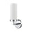 Atlas Lighting Tristen 13'' High 1Lt Sconce, Chrome/White