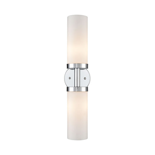 Atlas Lighting Tristen 20'' Wide 2Lt Vanity Light, Chrome/White