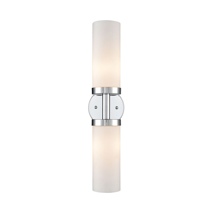 Atlas Lighting Tristen 20'' Wide 2Lt Vanity Light, Chrome/White