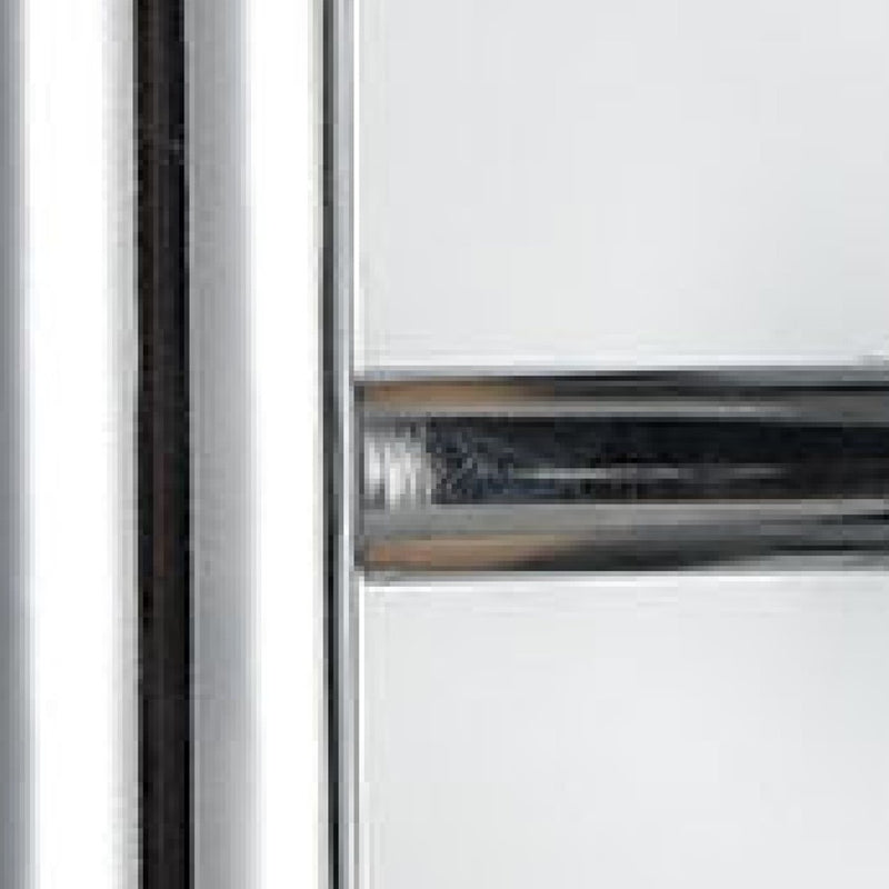 Atlas Lighting Tristen 20in 2-Light Vanity Light | Modern Chrome and White Frosted Glass | Bathroom Vanity & Powder Room | Model WL11467-CH