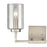Atlas Lighting West End 14.5'' Wide 2Lt Vanity Light, Nickel/Clear