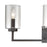 Atlas Lighting West End 23'' Wide 3Lt Vanity Light, Bronze/Clear