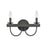 Atlas Lighting Williamson 14'' Wide 2Lt Vanity Light, Black