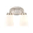 Atlas Lighting Winslow 12.5'' Wide 2Lt Vanity Light, Nickel/White