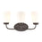 Atlas Lighting Winslow 20'' Wide 3Lt Vanity Light, Bronze/White