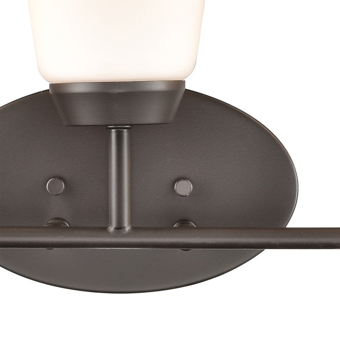 Atlas Lighting Winslow 20'' Wide 3Lt Vanity Light, Bronze/White