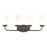 Atlas Lighting Winslow 28'' Wide 4Lt Vanity Light, Bronze/White