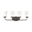 Atlas Lighting Winslow 28'' Wide 4Lt Vanity Light, Bronze/White