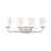 Atlas Lighting Winslow 28'' Wide 4Lt Vanity Light, Nickel/White